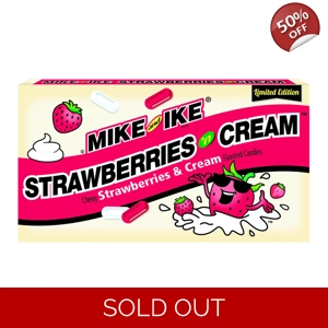Mike & Ike Limited Edition Strawberries 'n Cream Theatre Box - 141g